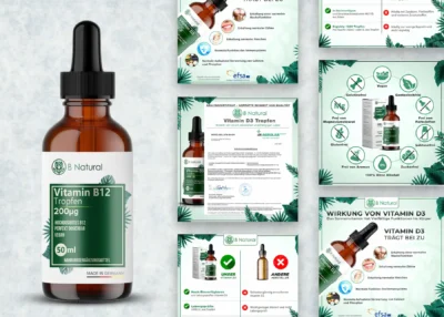 B12 Amazon Listing Images & A+ Product Infographic. Lifestyle Photo Design.Main Image Background. EBC Enhanced Brand Content Editing E-commerce Optimization