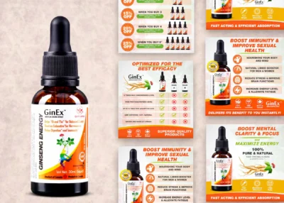 GinEx Amazon Listing Images & A+ Product Infographic. Lifestyle Photo Design.Main Image Background. EBC Enhanced Brand Content Editing E-commerce Optimization